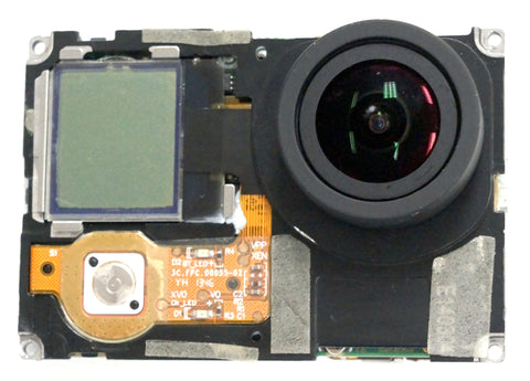 GoPro® HERO® 4 & 3+ Lens and Lens Mount (Single Unit)