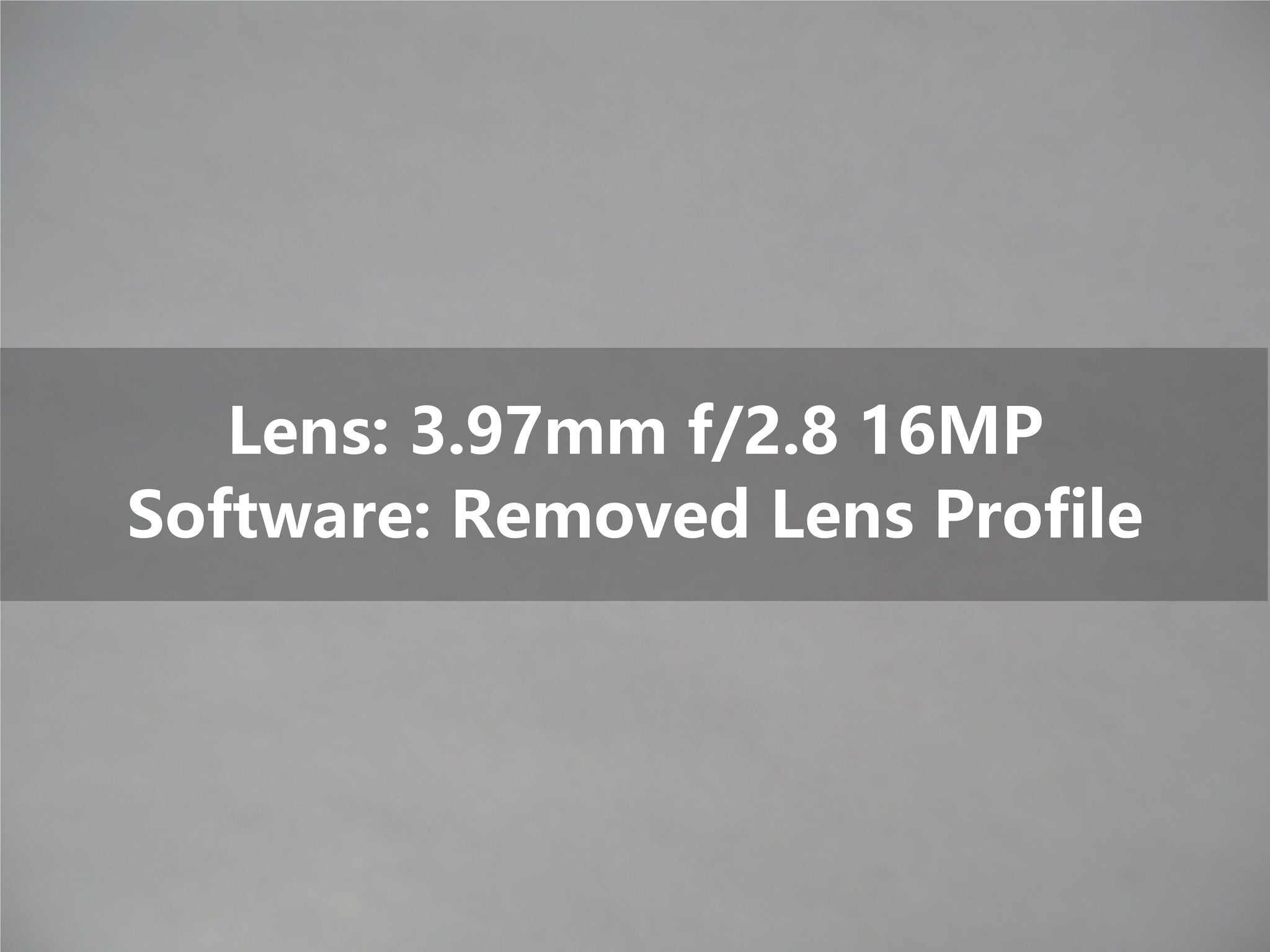 Service: Remove GoPro Lens Profile<br/>(No Pink Corners)