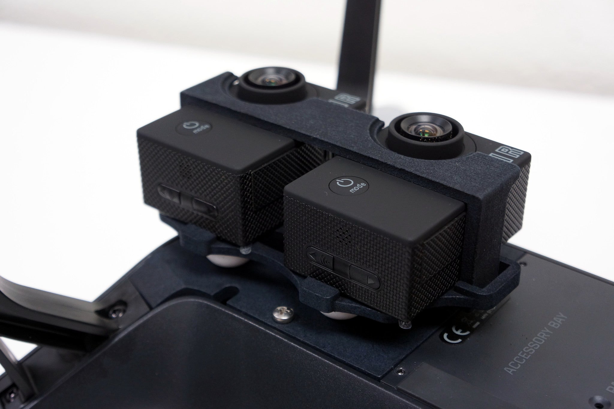 3DR SOLO Gimbal Bay Static Mount - Dual MAPIR Camera