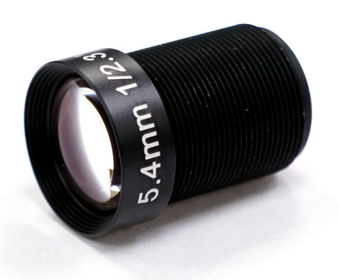 5.4mm f/2.5 60d HFOV 10MP (No Distortion)(No Filter)