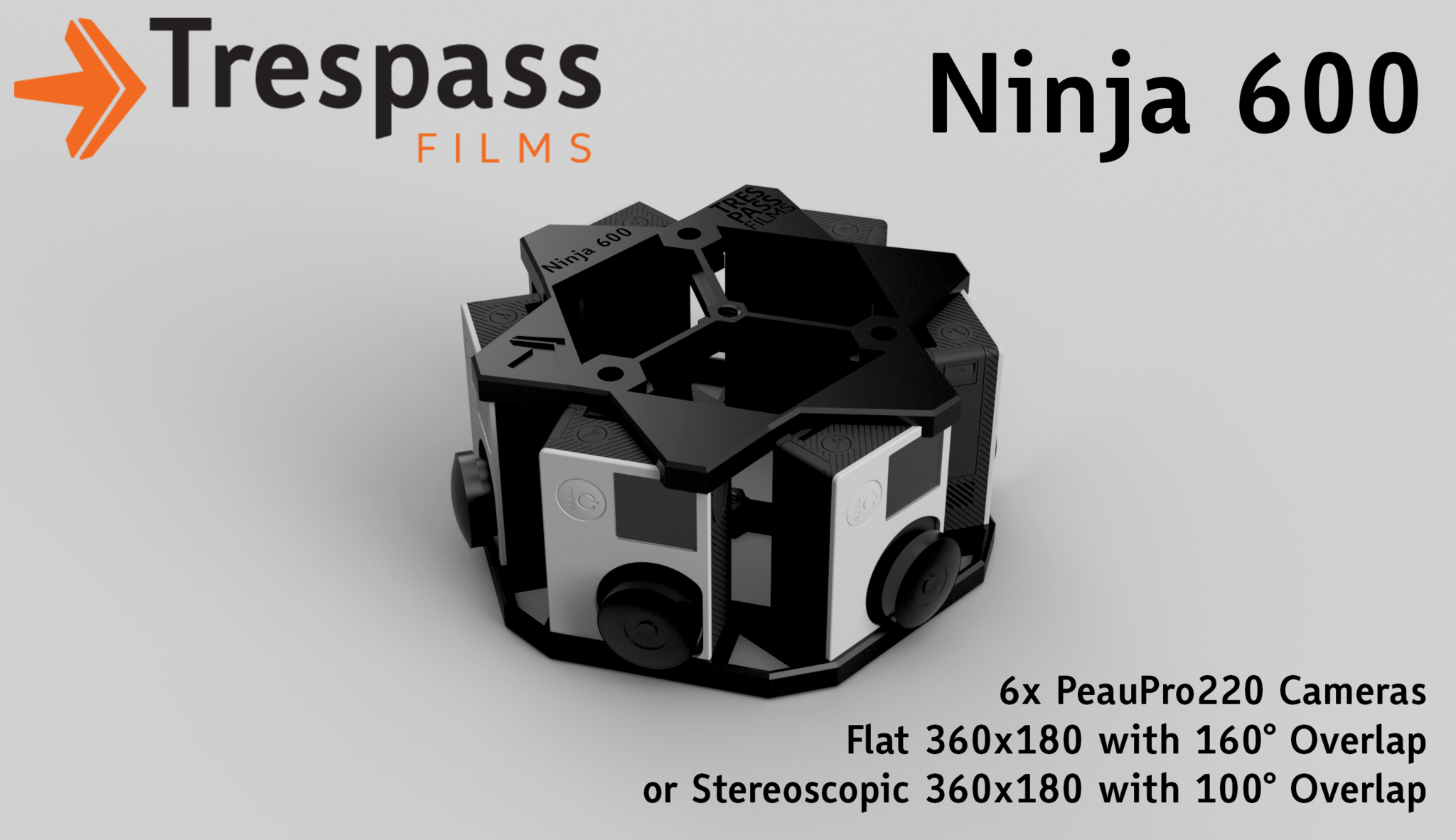 Ninja 600 - 360 degree<br/>6 GoPro Camera Rig